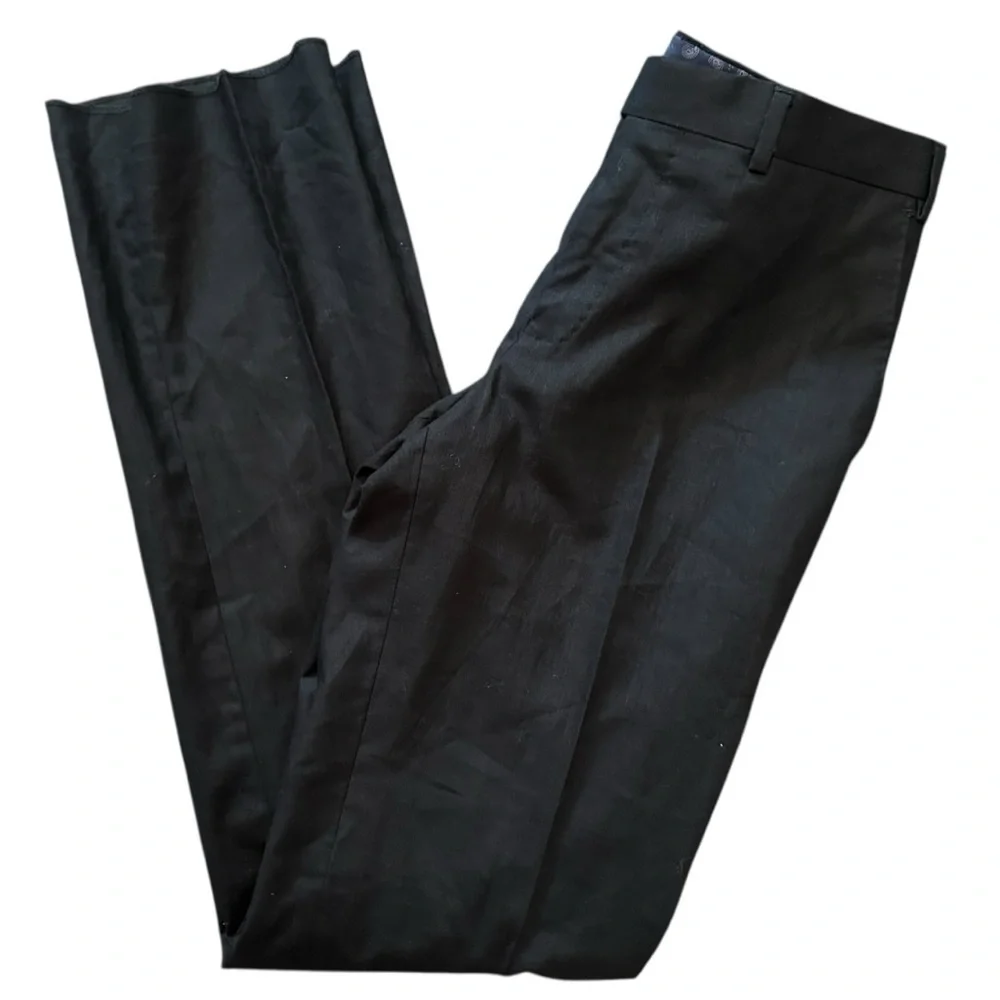 Gino Valentino Suit NWT Men’s Size 38 S Black Single Breasted Jacket 30 S Pants